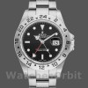 Replica Rolex Explorer II 40 mm Uomo-16570-Acciaio inossidabile-Comparto nero Nero