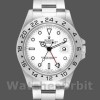 Replica Rolex Explorer II 40 mm Uomo-16570-Acciaio inossidabile-Comparto bianco Bianco