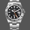 Replica Rolex Explorer II 42mm Uomo-m226570 0002-Acciaio inossidabile-Comparatore nero Nero