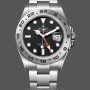 Replica Rolex Explorer II 42mm Uomo-m226570 0002-Acciaio inossidabile-Comparatore nero Nero