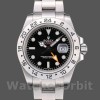 Replica Rolex Explorer 40 mm Uomo-REP016820-Acciaio inossidabile-Comparto nero Nero