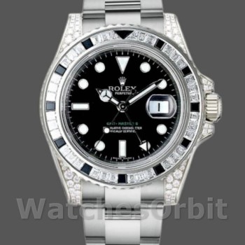 Replica Rolex GMT-Master II 40mm Uomo-116759SANR-Comparto Nero Unisex