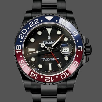Replica Rolex GMT-Master II 40-126710BLRO 0002, Pepsi, Quadrante nero, Quadrante nero, Uomo