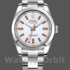 Replica Rolex Milgauss 40mm Uomo-116400-Automatico-Comparatore Bianco Bianco