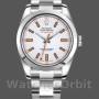 Replica Rolex Milgauss 40mm Uomo-116400-Automatico-Comparatore Bianco Bianco