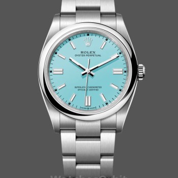 Replica Rolex Oyster Perpetual 41MM Quadrante Turchese M124300 0006 Uomo Quadrante Turchese