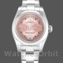Replica Rolex Oyster Perpetual 26 mm Donna-176200-Rosa Maxi Quadrante Arabo Rosa