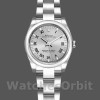 Replica Rolex Oyster Perpetual 26 mm Donna-176200-Argento Quadrante con numeri romani Argento