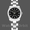 Replica Rolex Oyster Perpetual 26 mm Donna-176200-Acciaio inossidabile-Calendario nero Indice Nero