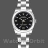 Replica Rolex Oyster Perpetual 26 mm Donna-176200-Acciaio inossidabile-Comparto indice blu Blu