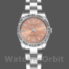 Replica Rolex Oyster Perpetual 26 mm Donna-176234-Ghiera scanalata-Comparatore rosa Rosa