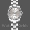 Replica Rolex Oyster Perpetual 26 mm Donna-176234-Comparatore argento-Batone rosa Argento