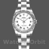 Replica Rolex Oyster Perpetual 26 mm Donna-176234-Bianco Quadrante Romano Bianco