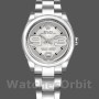 Replica Rolex Oyster Perpetual 31 mm Donna-177200-Argento Maxi quadrante arabo Argento