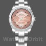 Replica Rolex Oyster Perpetual 31 mm Donna-177210-Rosa Maxi Quadrante Arabo Rosa