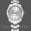 Replica Rolex Oyster Perpetual 31 mm Donna-177210-Calrante argento-Indici rosa Argento