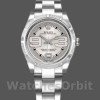 Replica Rolex Oyster Perpetual 31 mm Donna-177210-Argento Maxi Quadrante Arabo Argento
