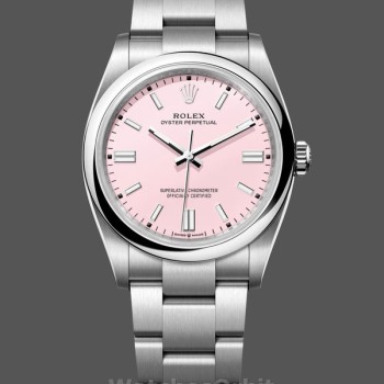 Replica Rolex Oyster Perpetual 36-126000 da donna, Oystersteel, Quadrante rosa, Quadrante rosa da donna