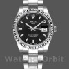 Replica Rolex Oyster Perpetual Unisex 34mm Unisex-115234-Comparto nero Nero