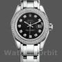 Replica Rolex Pearlmaster 29mm Donna-80339-Lussuosa lunetta con diamanti