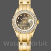 Replica Rolex Pearlmaster 29 mm Donna-80298-Giallo Oro-MOP Quadrante Lusso