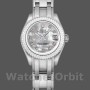 Replica Rolex Pearlmaster 34 mm Donna-81339-Bianco MOP Quadrante di diamanti Lusso