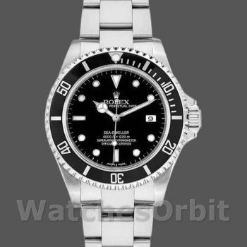 Replica Rolex Sea-Dweller Deepsea 40mm Uomo-16600-Acciaio inossidabile-D-Blue-Calendario nero Nero