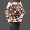 Replica Rolex Sky-Dweller-m336235 0002 da uomo, 42 mm, cioccolato