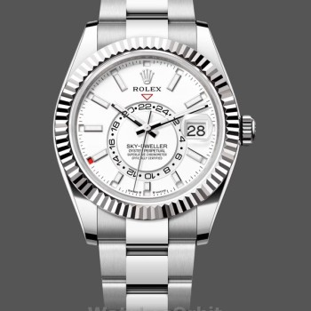 Replica Rolex Day Date unisex 36-128236 0009, lunetta scanalata, bracciale in platino, blu ghiaccio