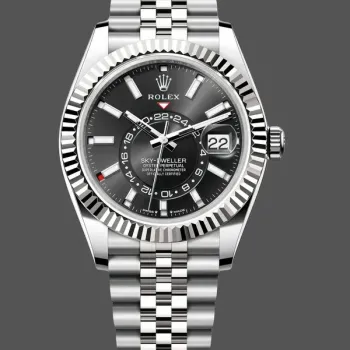 Replica Rolex Sky-Dweller-m336934 0008, 42 mm, Automatico, Jubilee, Quadrante nero, Uomo