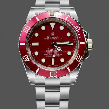 Replica Rolex Blaken Submariner-Truckee Red, Edizione Limitata, 40 mm, Uomo Rosso
