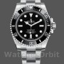 Replica Rolex Submariner 40 mm Uomo-114060-Acciaio inossidabile-Comparto nero Nero
