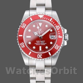 Replica Rolex Submariner 40 mm Uomo-116610-Calendario rosso in acciaio inossidabile