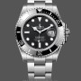 Replica Rolex Submariner 41 mm Uomo-126610LN 0001-Acciaio inossidabile-Comparto nero Nero