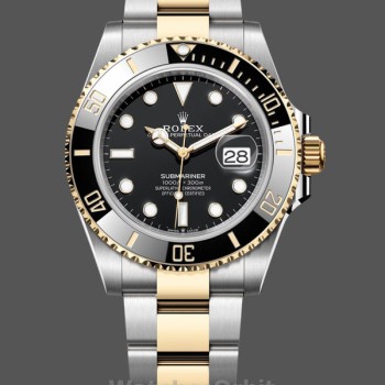 Replica Rolex Submariner 41 mm Uomo-126613LN 0002-Calrante nero-Ghiera nera Nero