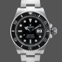 Replica Rolex Submariner 40 mm Uomo-16610-Acciaio inossidabile-Comparatore nero Nero