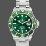 Replica Rolex Submariner 40mm Uomo-16610-Acciaio inossidabile-Comparto verde rifinito Verde