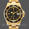 Replica Rolex Submariner 40mm Uomo-1680/8-Calrante nero-Oro giallo Nero