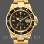Replica Rolex Submariner 40mm Uomo-1680/8-Calrante nero-Oro giallo Nero