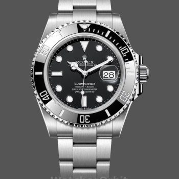 Replica Rolex Submariner 41MM Uomo in acciaio inossidabile, quadrante nero, data