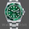 Replica Rolex Submariner Date 40mm Uomo-116610LV-Acciaio inossidabile-Oyster-Giallo verde Quadrante verde