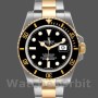 Replica Rolex Submariner Date 40 mm Uomo-116613-Acciaio inossidabile-Comparto nero Nero