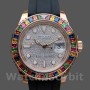 Replica Rolex Yacht-Master-116695SATS da uomo, 40 mm, pavé di diamanti