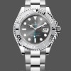 Replica Rolex Yacht-Master 126622-40mm, lunetta in platino, quadrante grigio rodio scuro, Uomo Grigio rodio