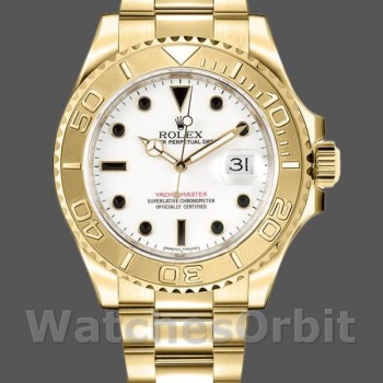 Replica Rolex Yacht-Master 40mm Uomo-16628-Comparatore bianco Bianco