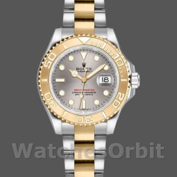 Replica Rolex Yacht-Master 29 mm Donna-169623-Bianco bicolore