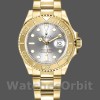 Replica Rolex Yacht-Master 29mm Donna-169628-Oro giallo-Giallo Quadrante Grigio Donna