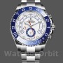 Replica Rolex Yacht-Master II-116680 da uomo, 44 mm, quadrante bianco quadrato, bianco da uomo