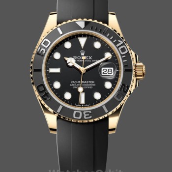 Replica Rolex Yacht-Master-M226658 0001 da uomo, 42 mm, nero