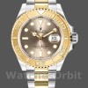 Replica Rolex Yacht-Master 40mm Uomo-16623-Acciaio e oro giallo-Rodio Quadrante Grigio Uomo<br />